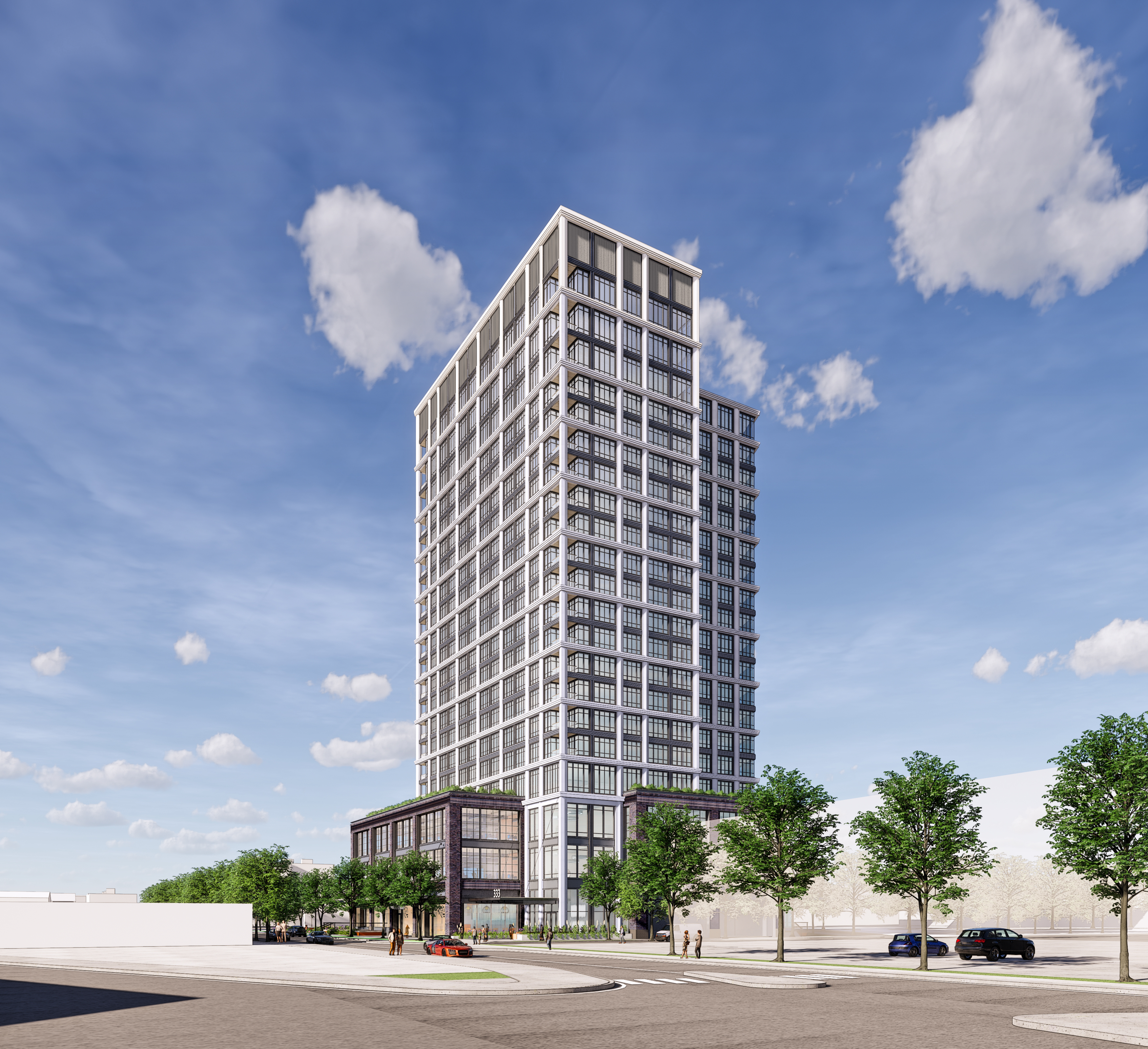 National Development Files Plans for 21-Story Tower on Dorchester Avenue in South Boston