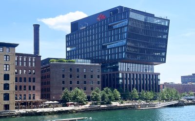 Eli Lilly opens $700 million research center on Fort Point Spot where GE Headquarters was once planned